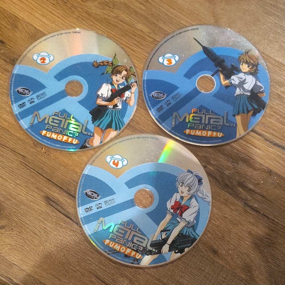 Full Metal Panic? Fumoffu Anime DVD Set